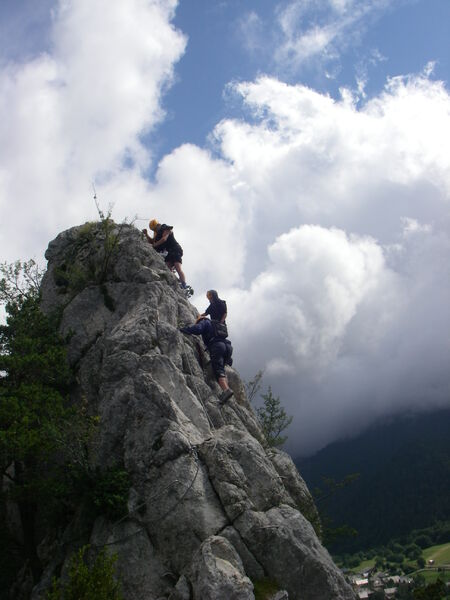 Via ferrata avec Isère Verticale