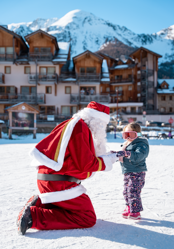 Arrivée du Père Noël_Les Orres