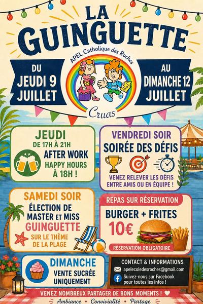 Week-end festif à la guinguette de Cruas_Cruas