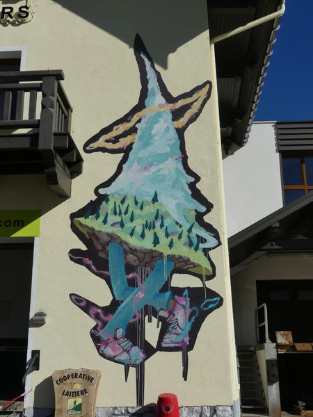 Parcours Street art Moûtiers