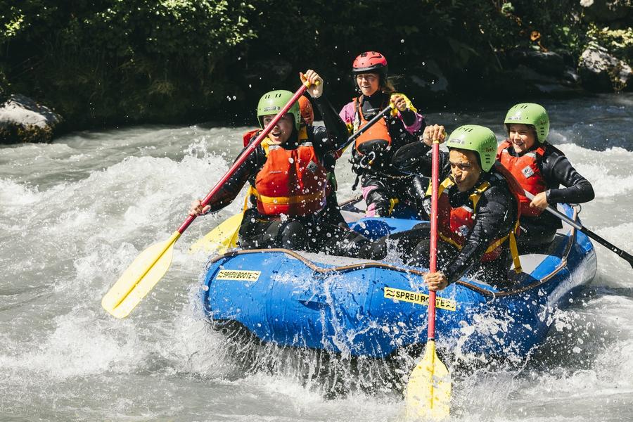 Descente de rafting sur l'Isère Descente de rafting sur l'Isère