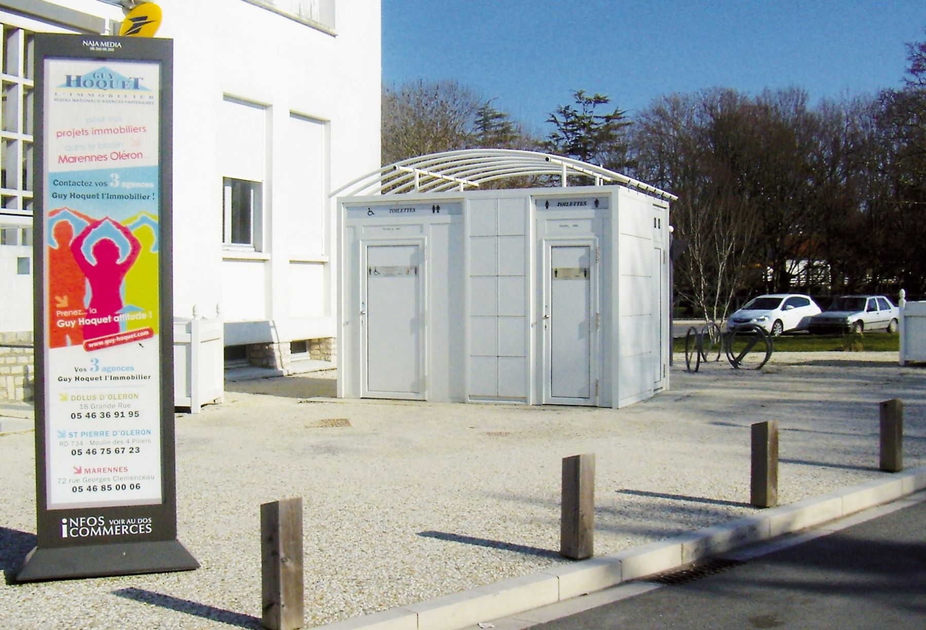 Toilettes publiques - centre ville