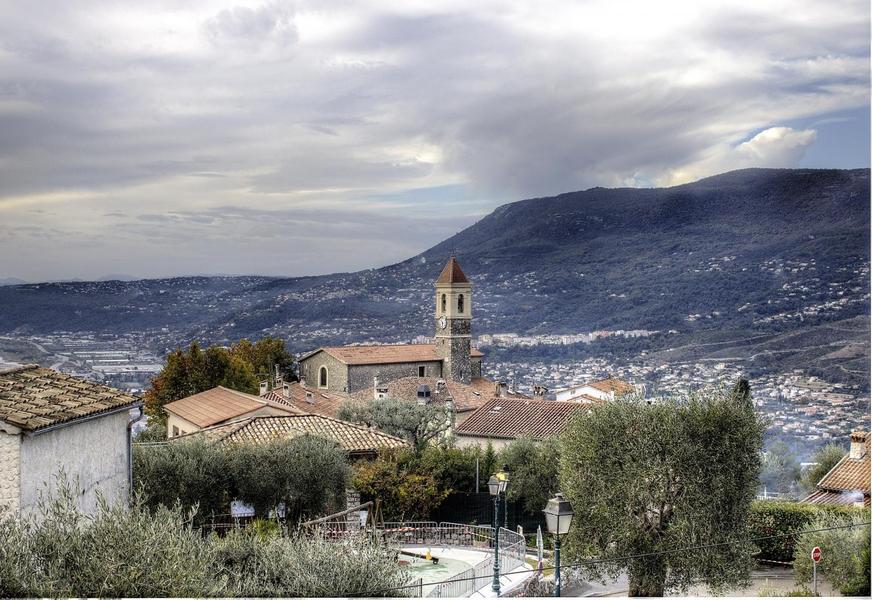 Gîte N°1 Espace des Oliviers-Vue depuis le gîte-Castagniers-Gîtes de France des Alpes-Maritimes