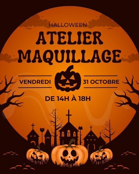 Atelier maquillage de Halloween | E.Leclerc Jouet La Pardieu