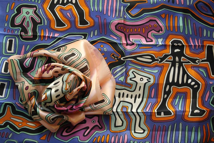 Carré 90 Brochier Soieries