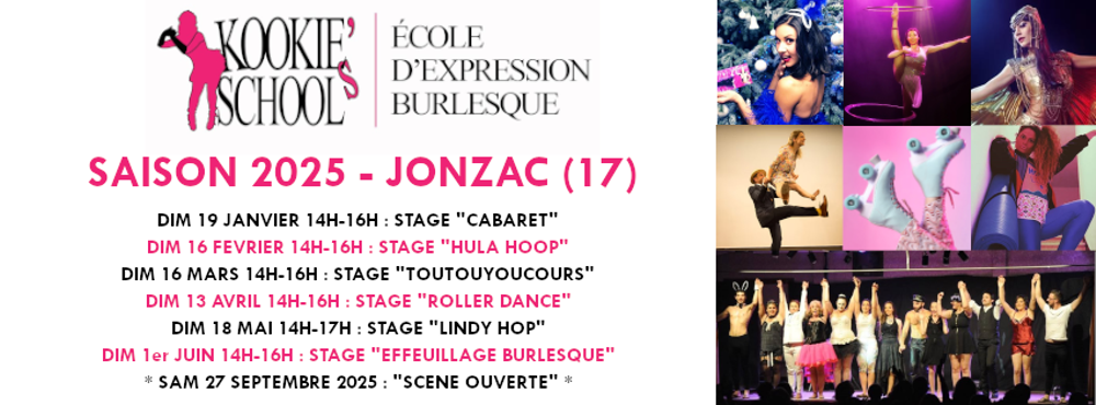 Kookie' s School - École d'expression burlesque