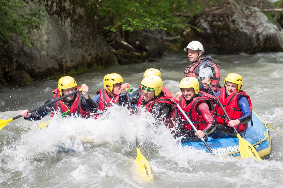 Rafting sur l'Isère