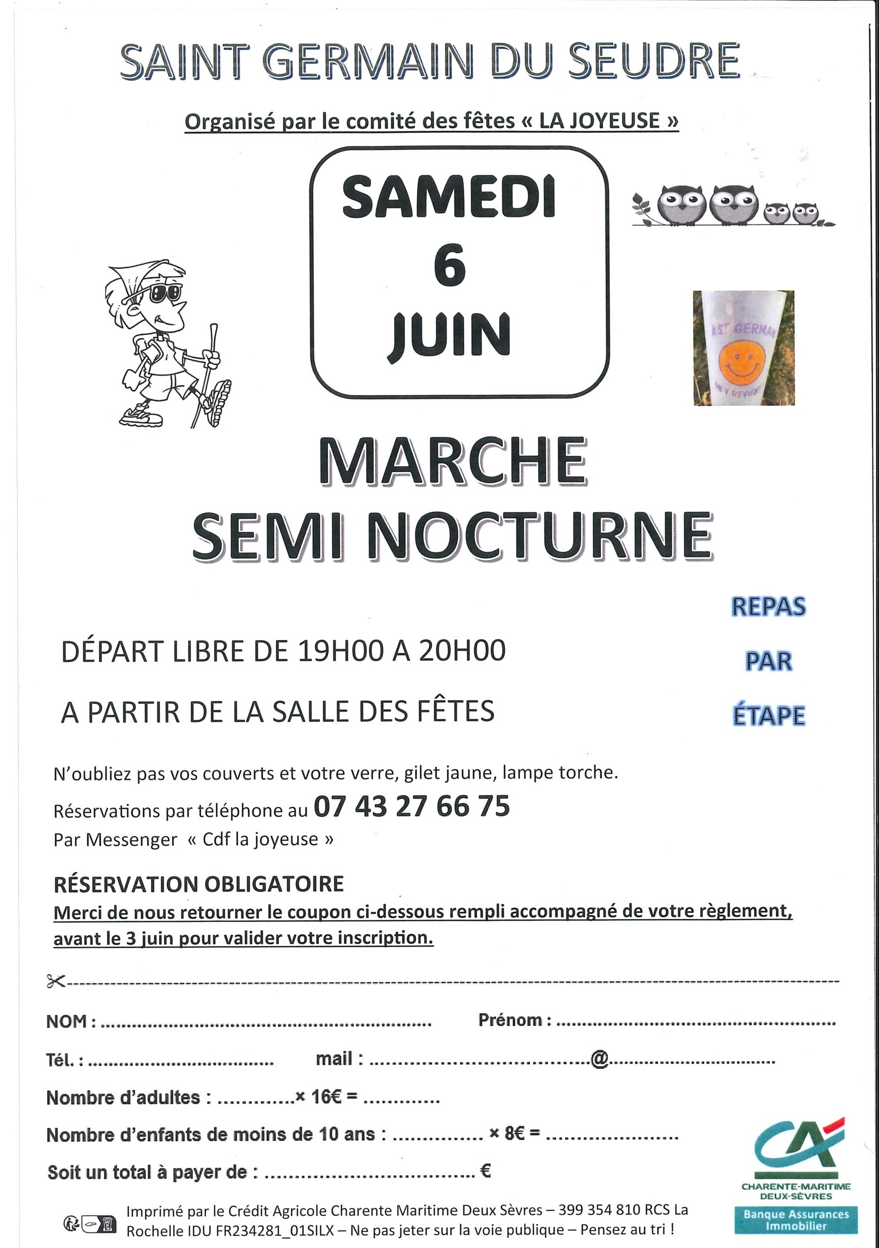 Marche semi nocturne