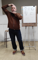 Atelier de dessin d’après modèle vivant_Crolles