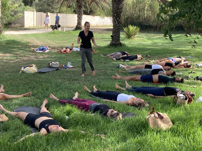 Yoga en pleine nature