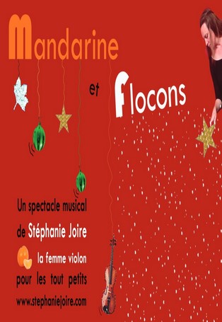 Mandarine et flocons