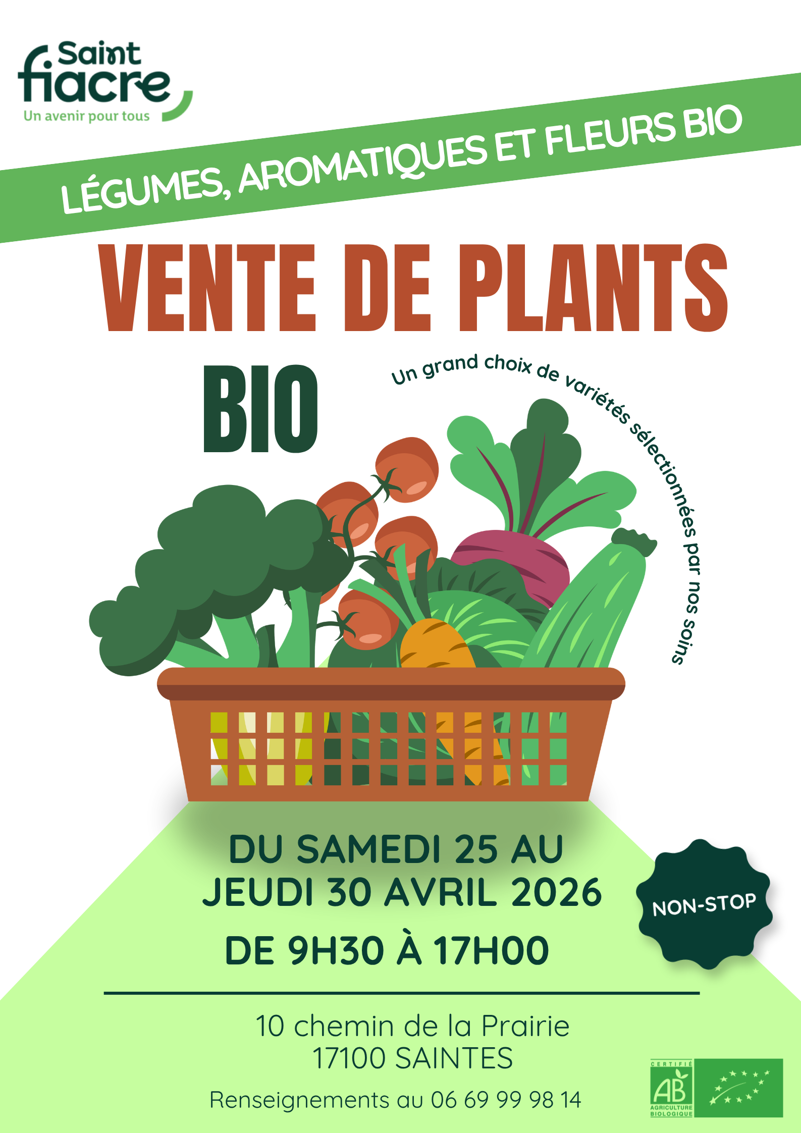 Vente de Plants Bio