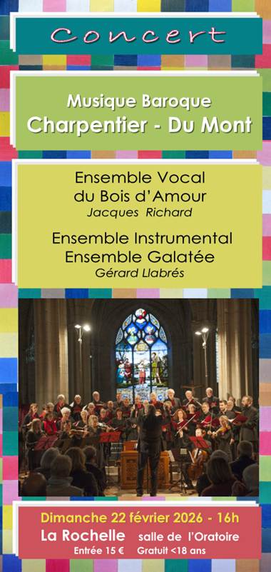 Concert - Musique Baroque - Charpentier et Du Mont