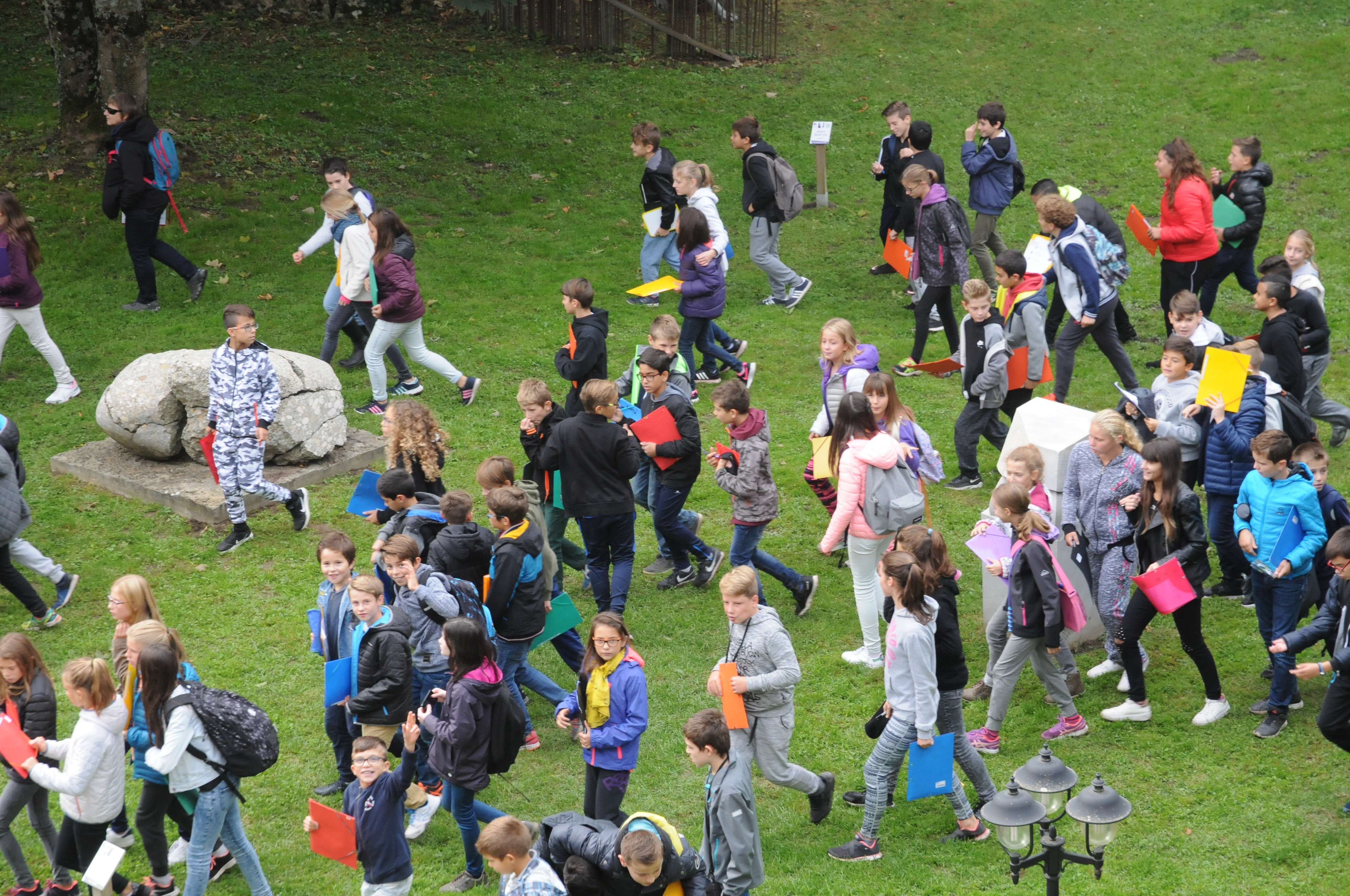 évènement dans le parc