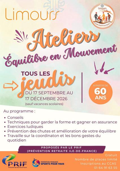 Ateliers u00e9quilibre en mouvement
