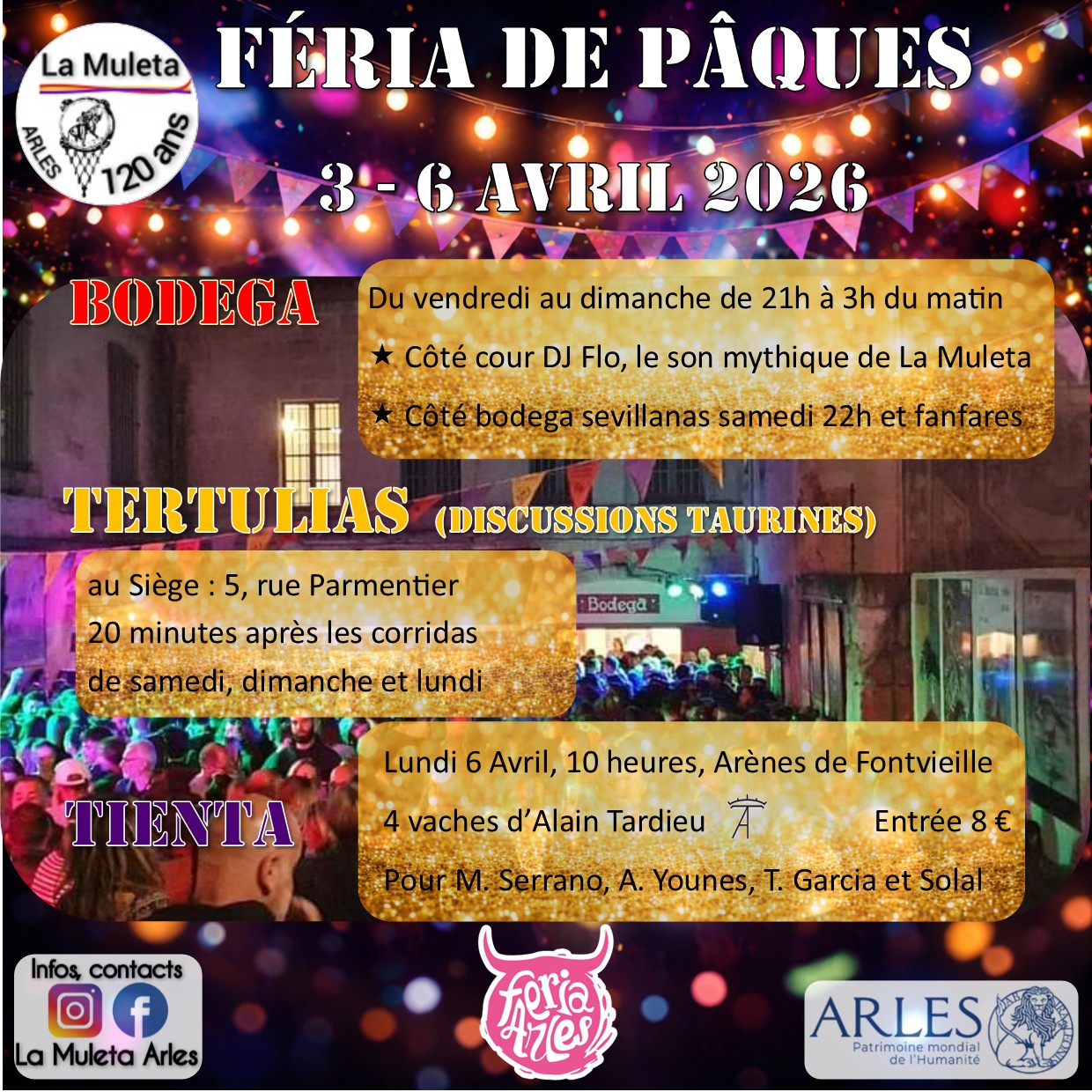 La Bodega de la Muleta – Feria de Pâques