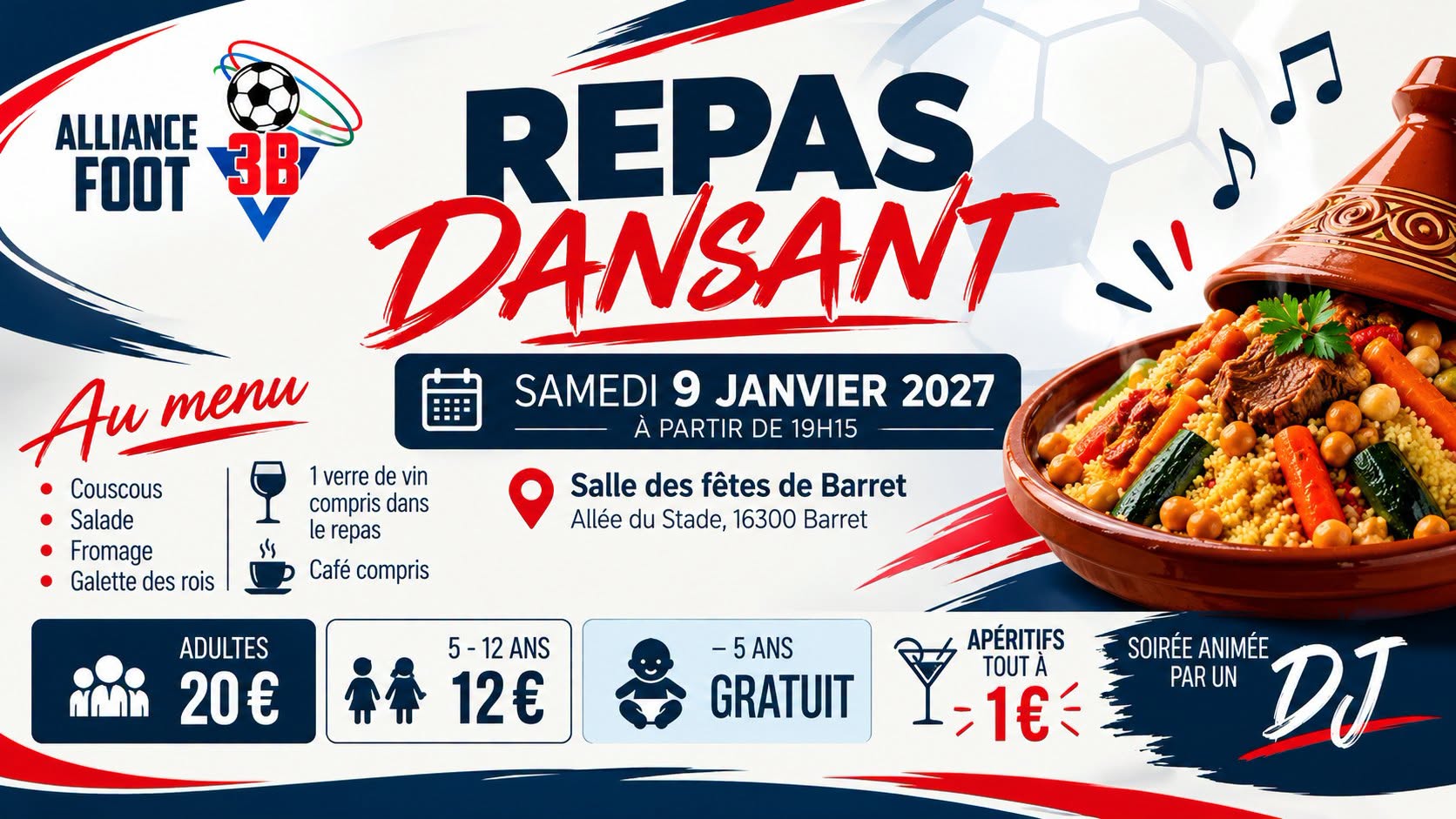 Repas dansant