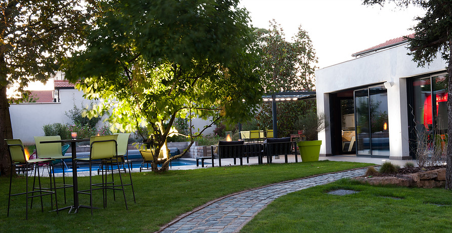 Jardin détente pour comité de direction