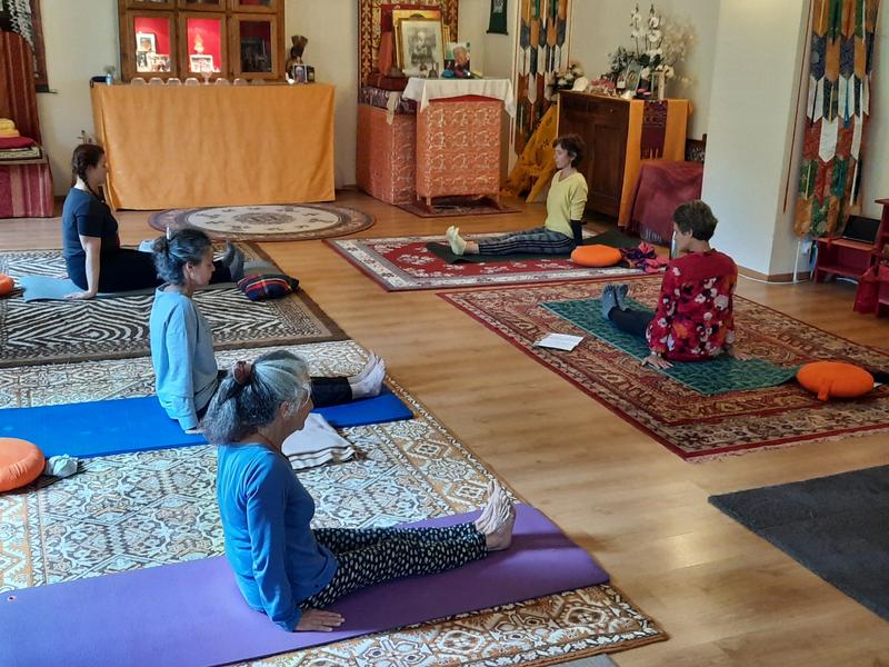 Cours de yoga avec Sukha Yoga nomade