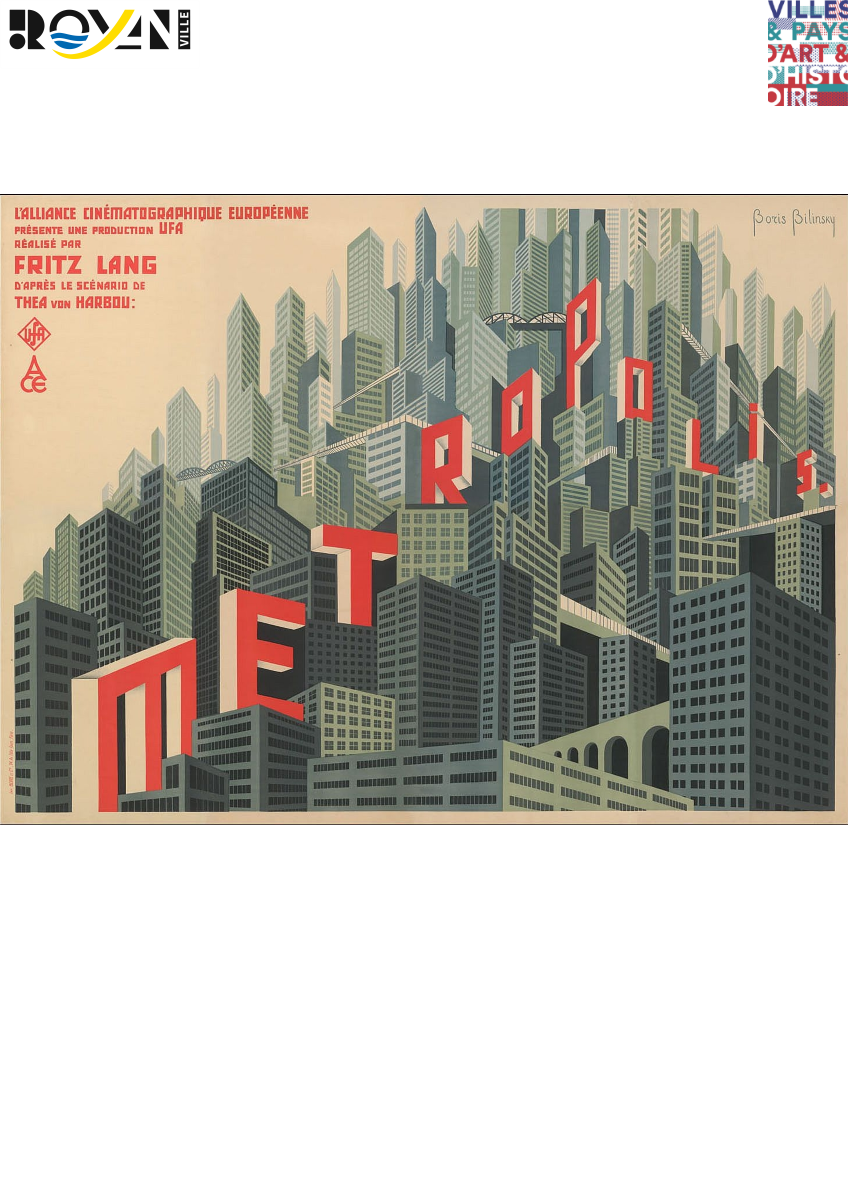 Conférence ARCHI - Architecture et cinéma : la représentation de la ville dans le 7ème art