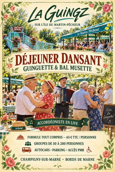Affiche Déjeuner dansant 