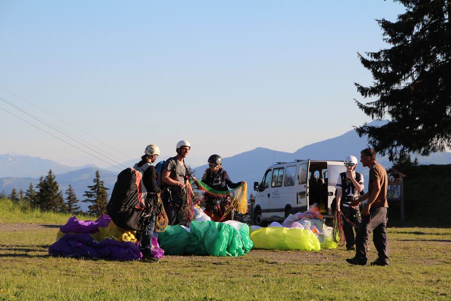 Paragliding basis en gevorderden cursussen