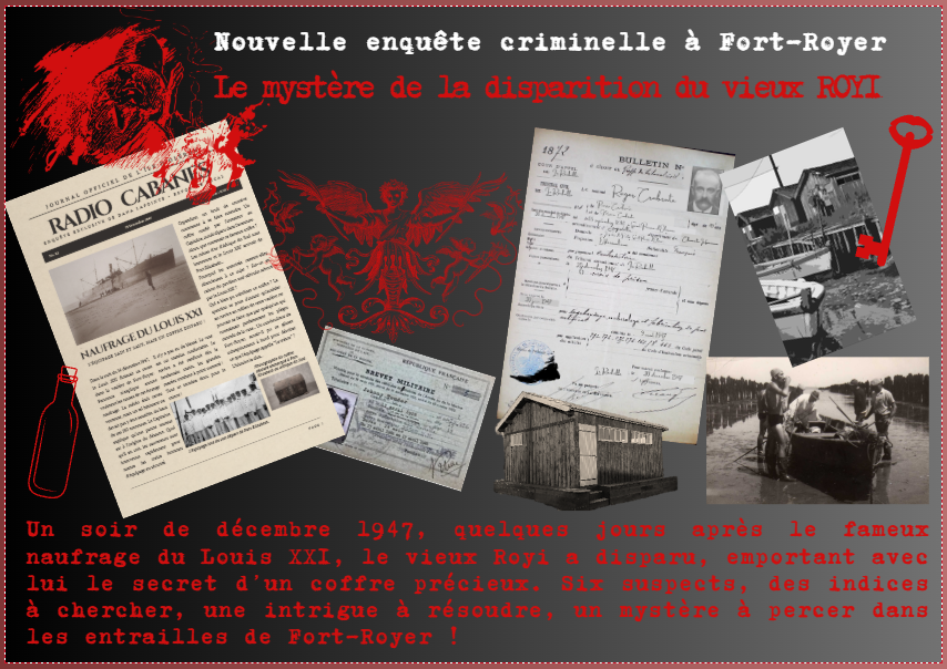 Nouvelle enquête criminelle à Fort Royer