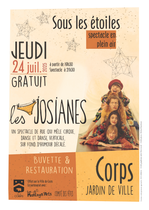 Spectacle de cirque "Sous les étoiles" - Les Josianes_Corps