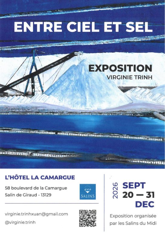 Exposition « Entre ciel et sel » – Virginie Trinh