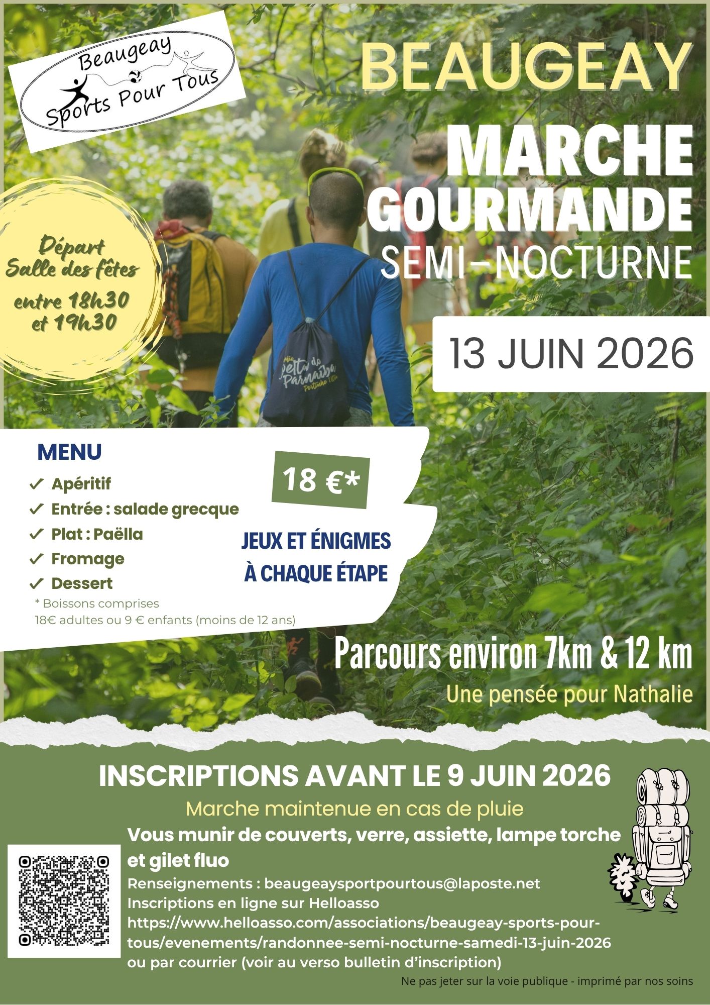 Marche gourmande semi-nocturne