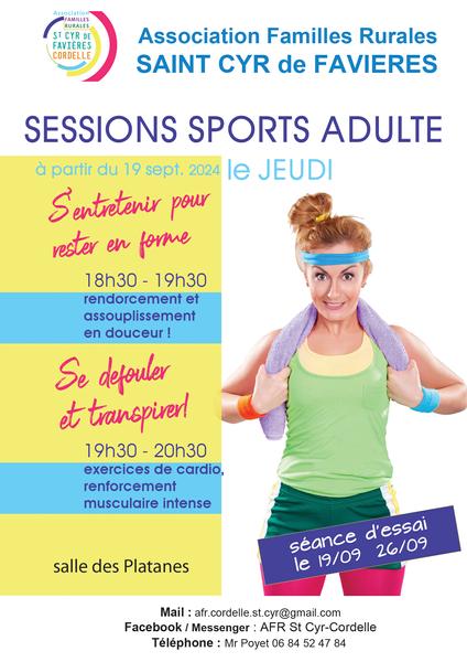 sport adulte