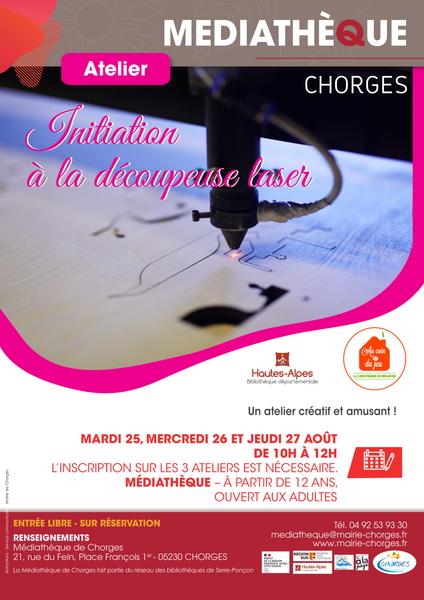 Atelier - initiation à la découpe laser