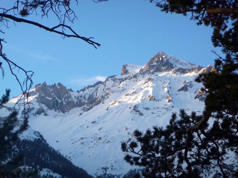 La Dent Parrachée en hiver La Dent Parrachée en hiver