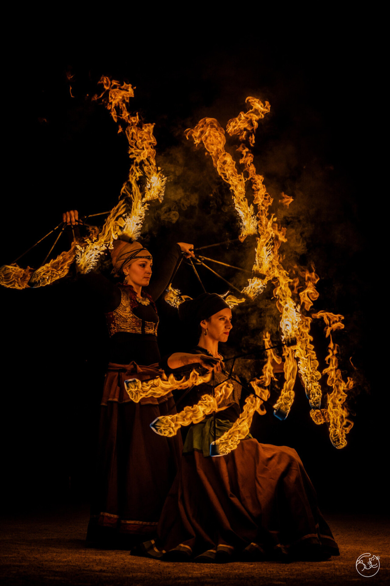 jongleuses de feu