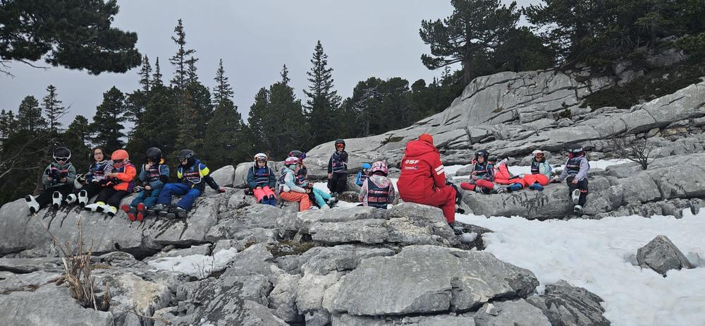 esf Corrençon gouter au sommet