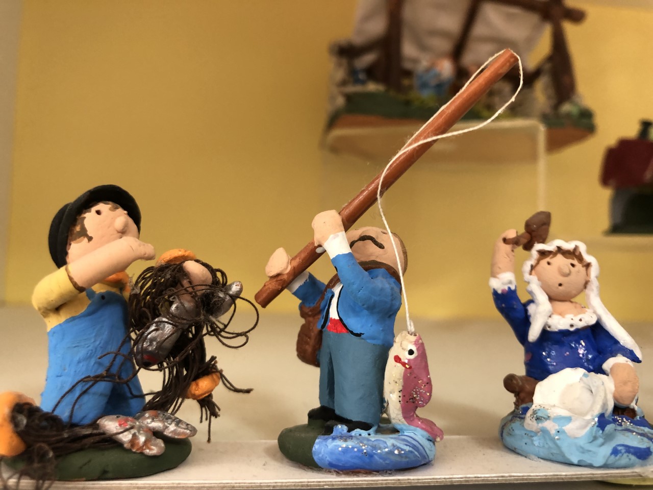 Santons atelier Contat