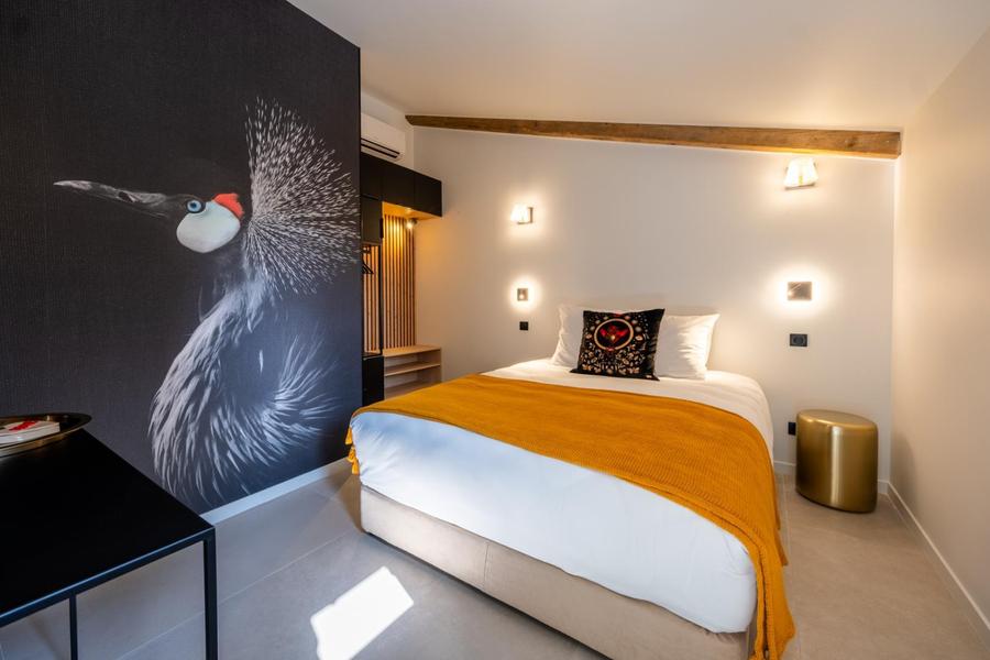 La chambre : lit en 160x200