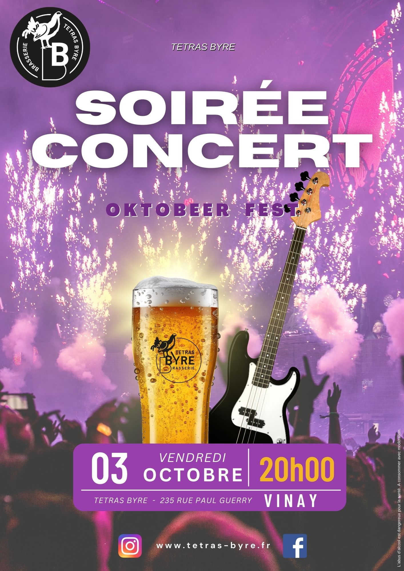 Soirée concert Oktobeerfest