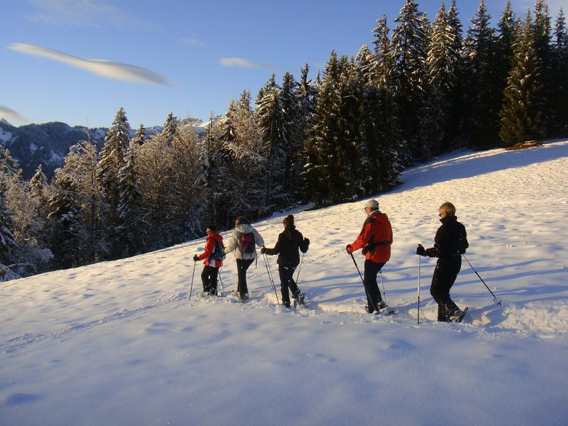 Goûter dans l'igloo et aventure en raquettes