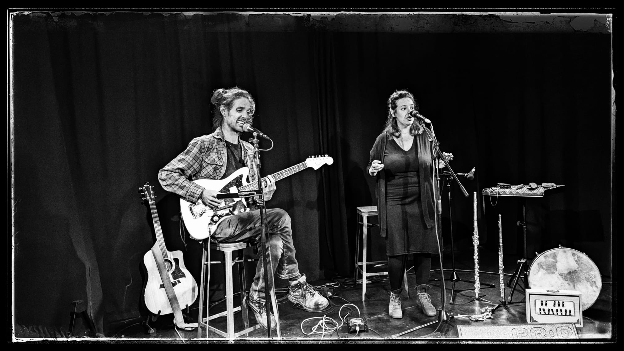 Concert du duo "Müte" (folk song)