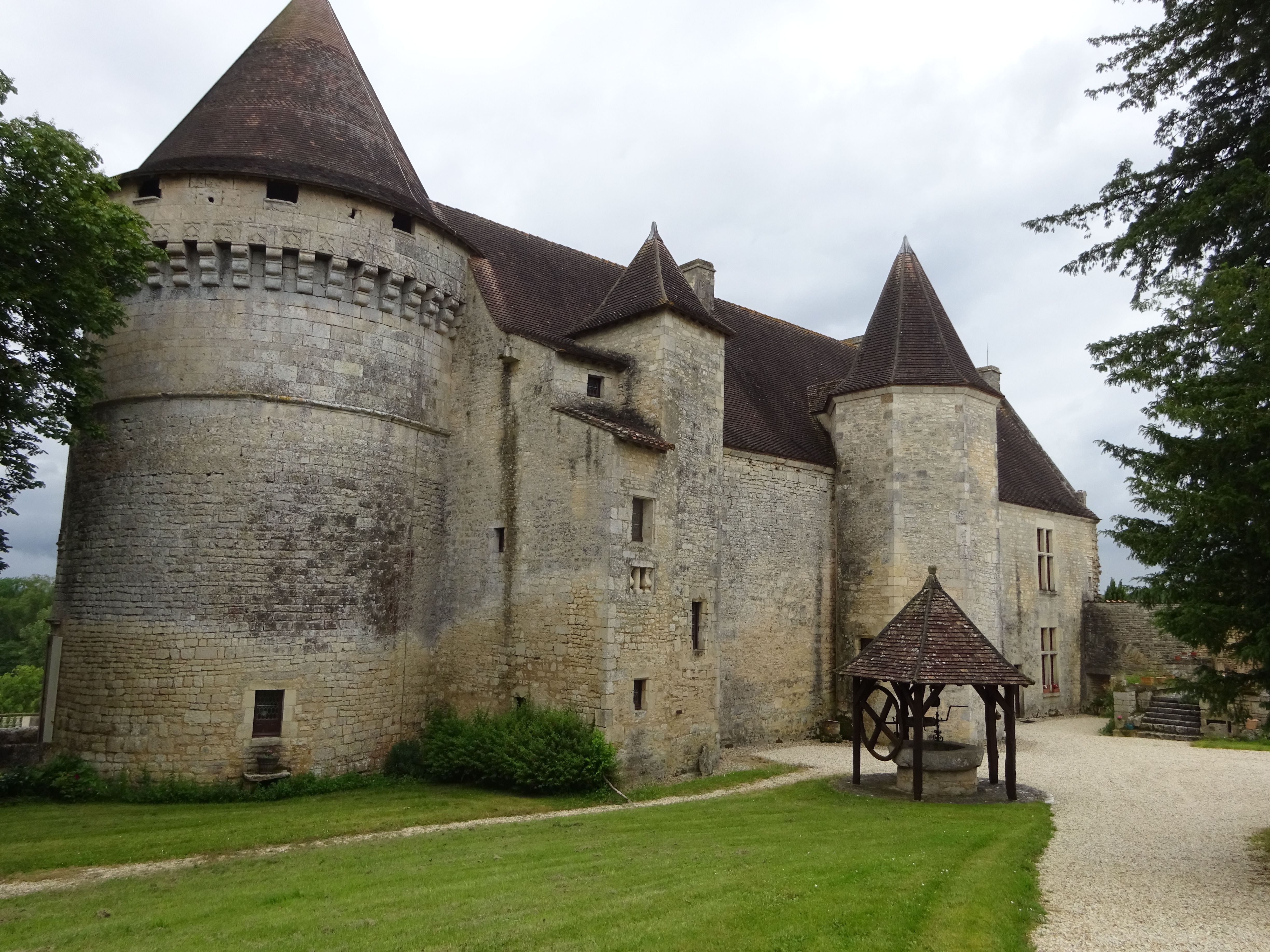 Visite du château de Bayers