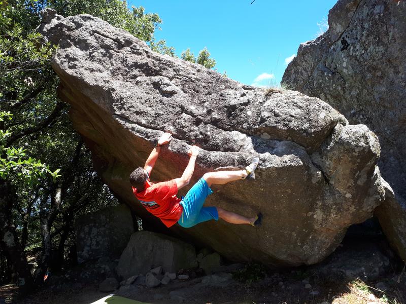 Escalade en Bloc sportif