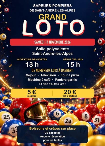 Loto des pompiers