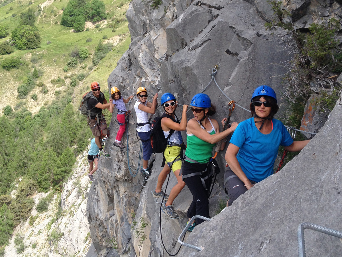 Via ferrata le Bureau des guides du Champsaur Valgaudemar