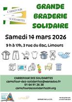 BRADERIE SOLIDAIRE, mars 2026, Limours