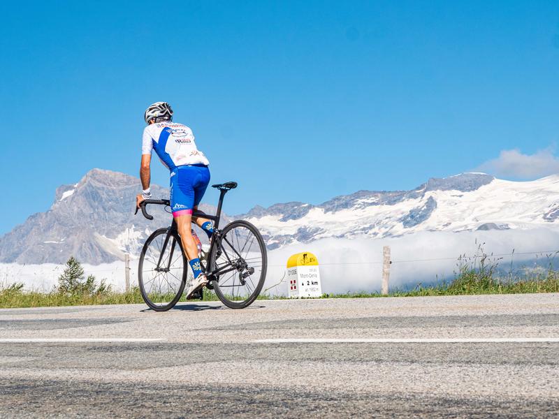 Montée cyliste Col du Mont-Cenis