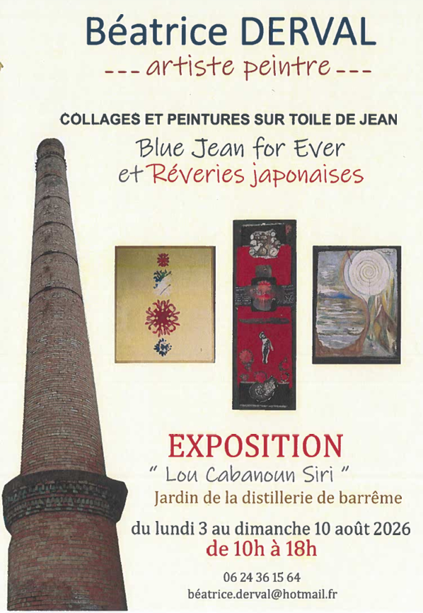Exposition - Blue jean for ever et rêveries japonaises