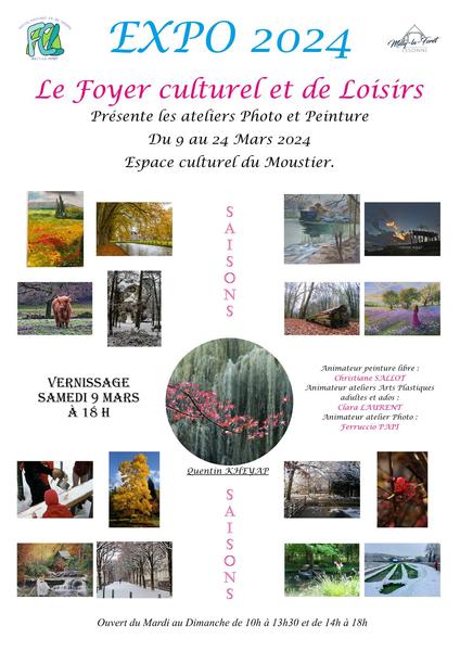 Exposition : Atelier peinture & Atelier Photo