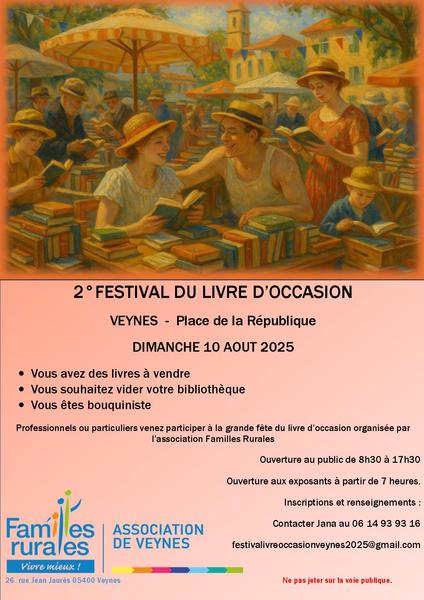 Festival du livre d'occasion_Veynes