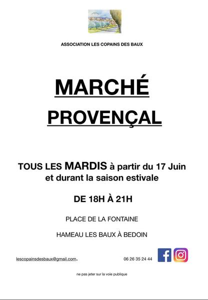 Marché provençal_Bédoin